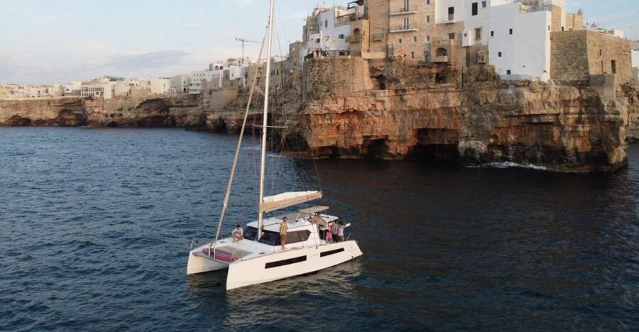 Polignano a Mare: Catamaran Tour with Aperitif & Local Food - Key highlights you will feel fast
