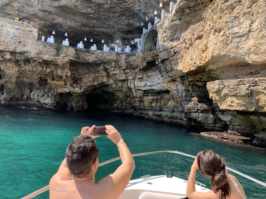 Polignano a Mare: Cave Boat Tour with Aperitif - Swimming in the Adriatic: Ladders, Floats, and Getting Wet