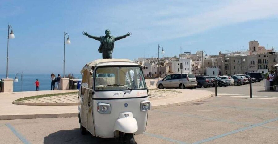 Polignano a Mare: Scenic Tuk-Tuk Tour Along the Coast - Ape Calessino Ride Comfort: Fun, But Go in Ready for Bumps