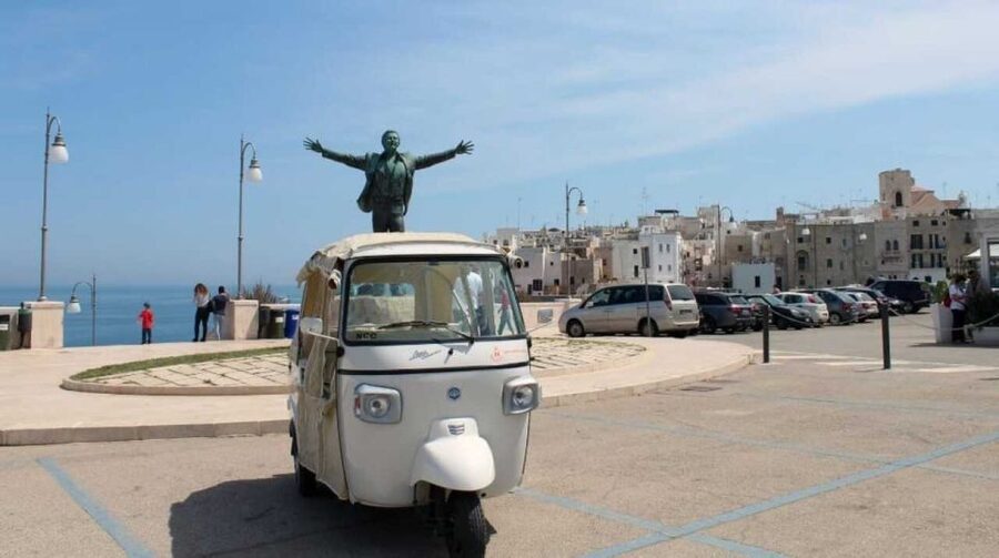 Polignano a Mare: Scenic Tuk-Tuk Tour Along the Coast - The Cala Incina to San Vito Route, With Coves and Cliffs in View