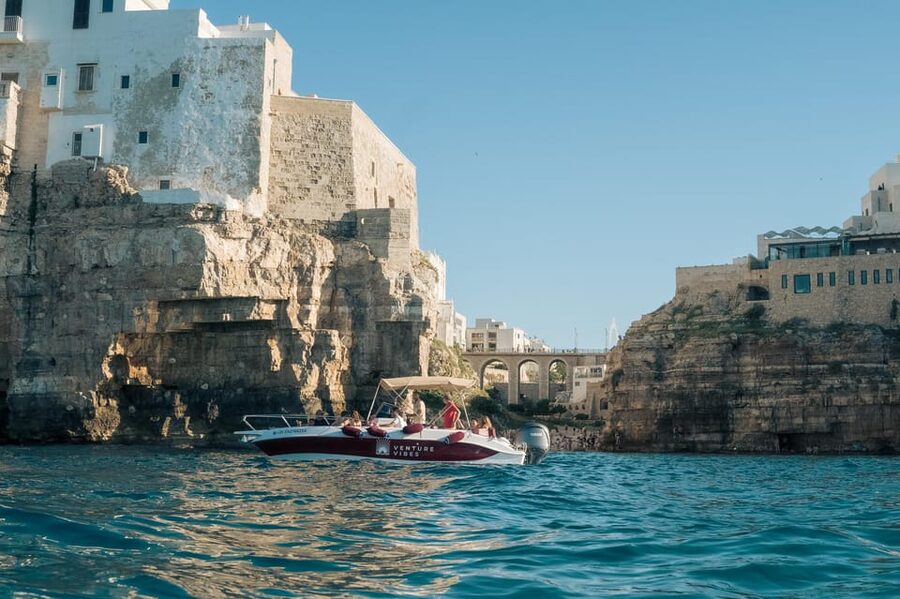 Polignano Sea Caves: Boat Tour with Snorkeling & Aperitif - Grotta Palazzese: Aperitif With Real Atmosphere