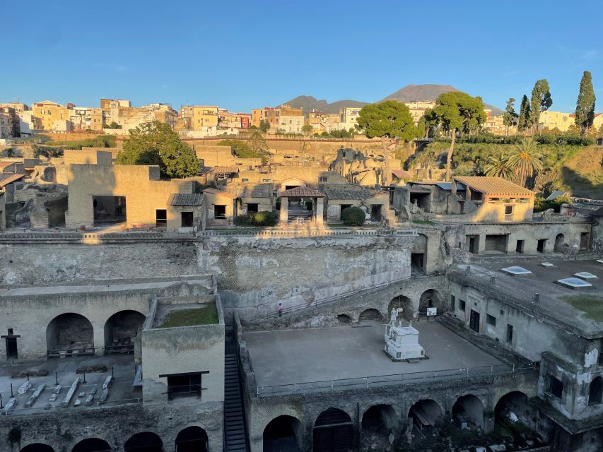 Pompeii and Herculaneum: Guided Tour with an Archaeologist - Herculaneum highlights: residences, frescoes, mosaics, jewelry, and preserved wood