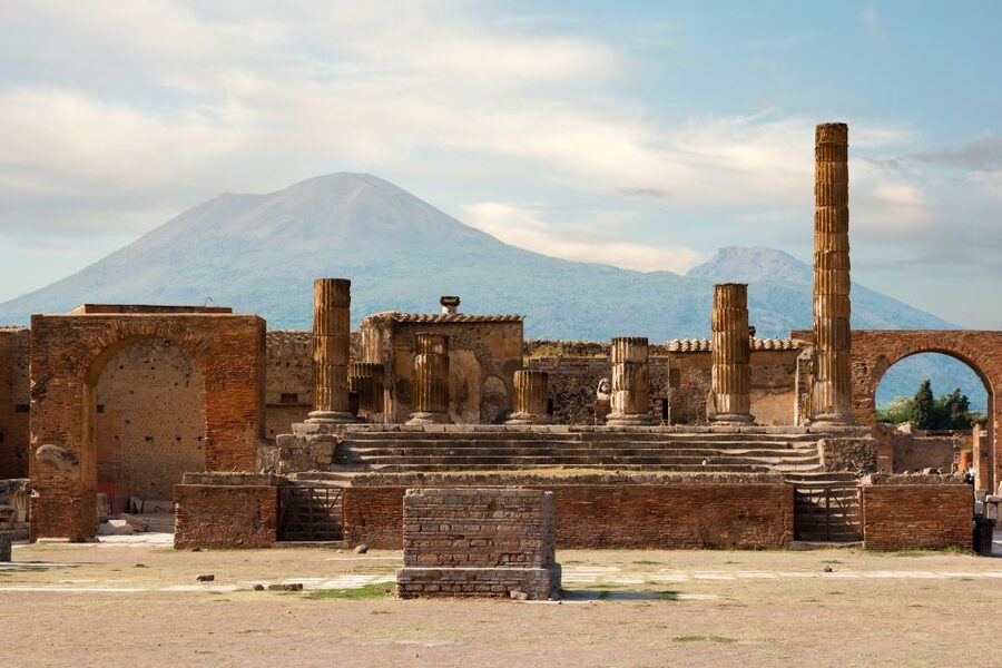 Pompeii: Entry Ticket with Optional Audio Guide - Entering Pompeii with a phone voucher and the Porta Marina Superiore audio desk