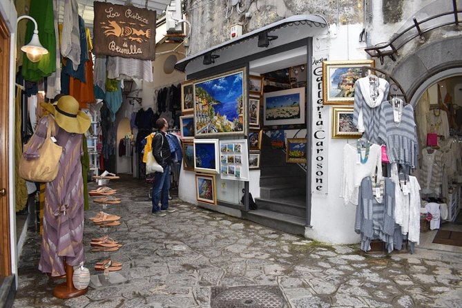 Positano & Amalfi Boat Tour from Naples with Light Lunch - Roman villa ruins and the quick, worthwhile view stops
