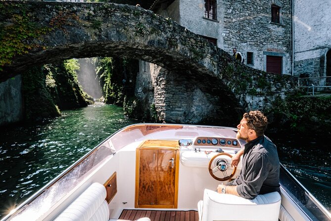Private Cruise on Lake Como with Speedboat from 1H to 4H - The lake crossing to Nesso: Civera bridge and that gorge view