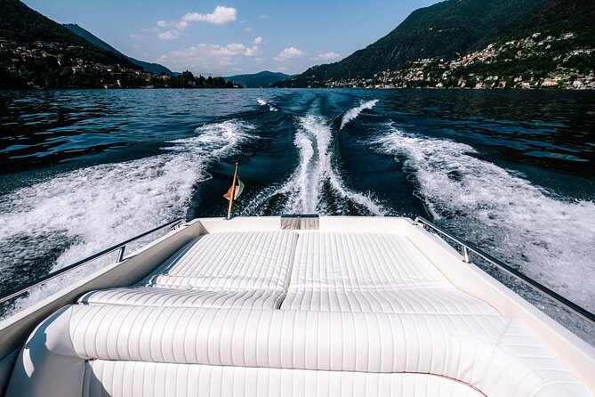 Private Cruise on Lake Como with Speedboat from 1H to 4H - Como waterfront start: Bar Lario and The Life Electric