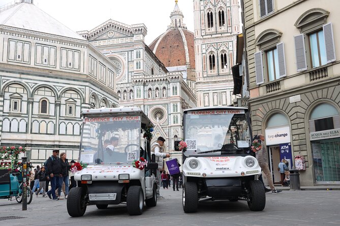 Private Golf Cart Tour in Florence - Key hits before you book