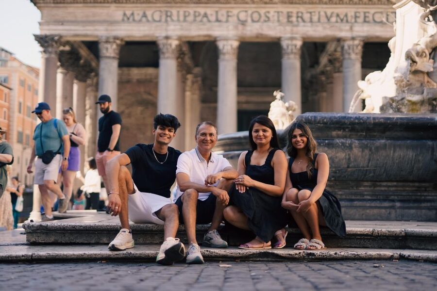 Professional Photoshoot in Rome - What you get after the shoot, edited photos and raw files