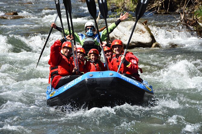 Rafting Family - The Noce River plan: fun, challenge, and real structure