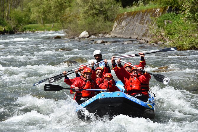 Rafting Family - The gentler stretch to Dimaro: waves, splashes, and breathing room