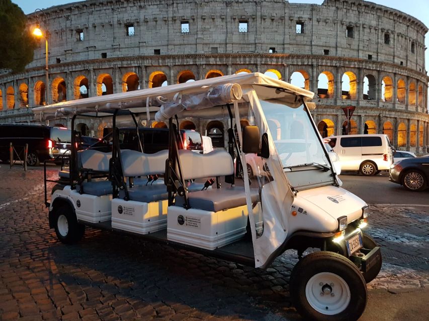 Rome: 2-Hour Golf Cart Sightseeing Tour at Night - Price and value: what $202.78 per person really buys