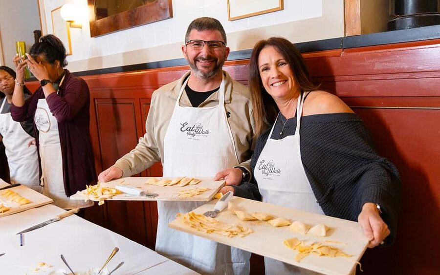 Rome: 3-in-1 Fettuccine, Ravioli, and Tiramisu Cooking Class - Fettuccine from Scratch: Dough Control and Sauce Choice