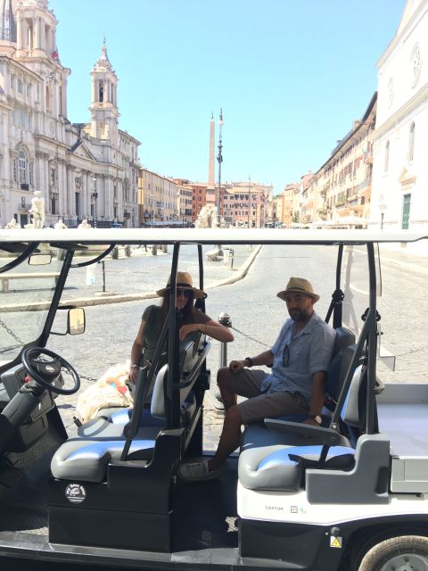 Rome: 4-Hour Private Afternoon Golf Cart City Tour - What to plan for during your 4-hour afternoon