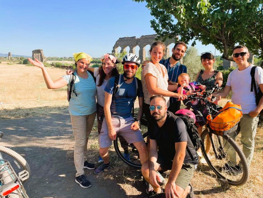 Rome: Appian Way & Catacomb Sunset E-bike Tour with Aperitif - Inside the Catacombs of St. Callixtus: what makes the guided hour worth it