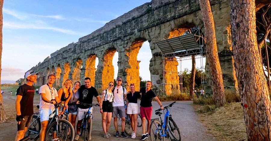 Rome: Appian Way & Catacomb Sunset E-bike Tour with Aperitif - Price and what you actually get for $89.50