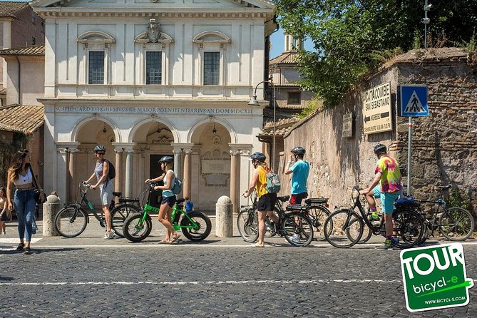 Rome:Appian Way E-bike Tour, Catacombs, Aqueducts & Transfer - Private shuttle and the Viale Aventino start that keeps things calm