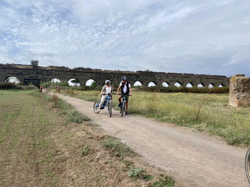 Rome:Appian Way E-bike Tour with Catacombs, Aqueducts & Food - FAQ