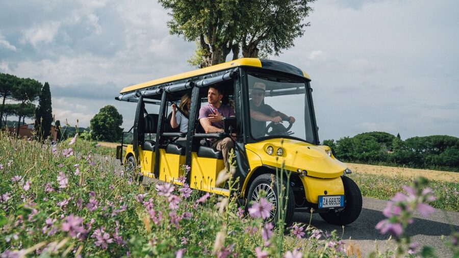 Rome: Appian Way Golf Cart Tour with Roman Catacombs Entry - Baths of Caracalla: Scale, Stone, and the Reality of Roman Luxury