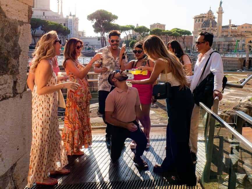 Rome: Bar Crawl with Local Guide & Drinks - Monti at night is the whole point