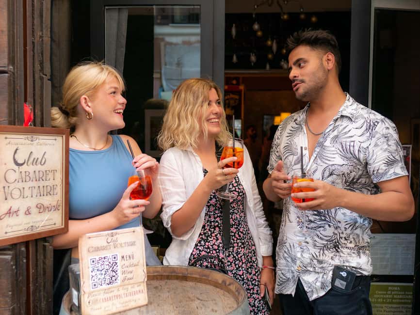 Rome: Bar Crawl with Local Guide & Drinks - The drink lineup you actually care about