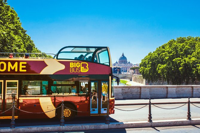 Rome: Big Bus Hop-on, Hop-off Open-Top Sightseeing Tour - The route in plain English: what each stop is good for