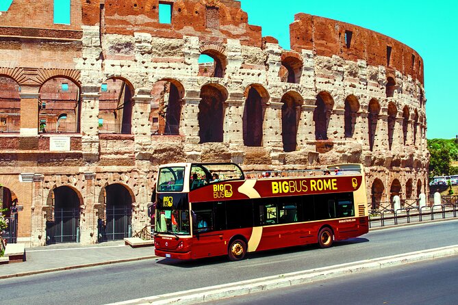 Rome: Big Bus Hop-on, Hop-off Open-Top Sightseeing Tour - Audio you actually can use: headphones + narrated sights
