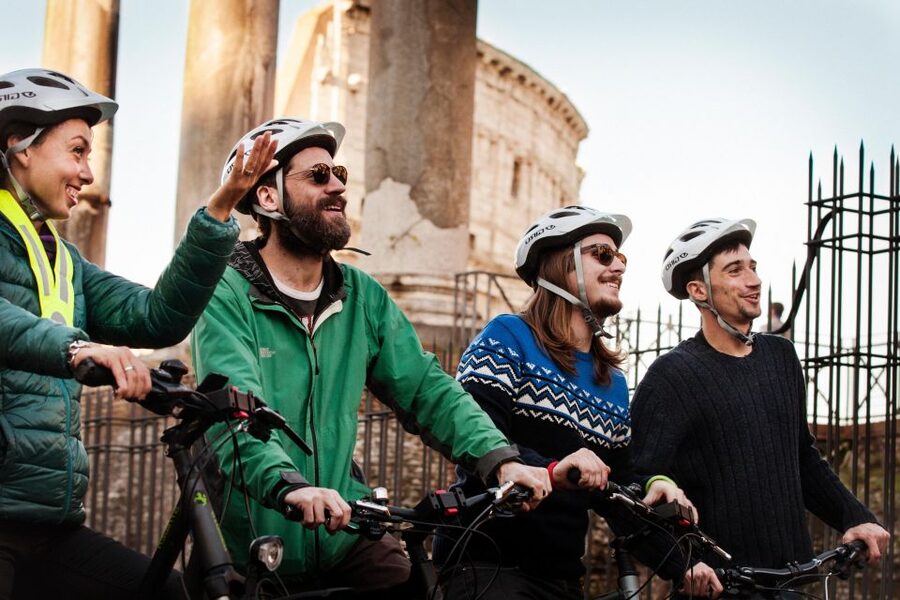 Rome: Cannondale E-Bike Tour of Top Landmarks & More - Villa Borghese Park and Scenic View of Rome