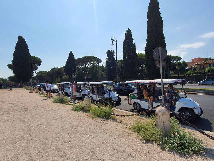 Rome: Catacombs and Appian Way Golf Cart Small-Group Tour - A fast start near Termini, then Rome by golf cart