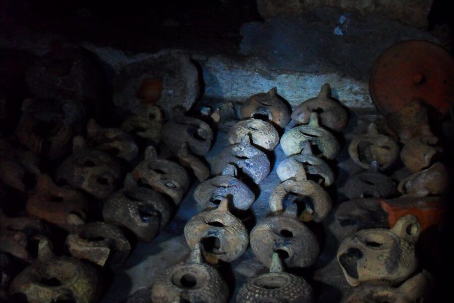Rome: Catacombs of Domitilla Entry Ticket & Guided Tour - Entering and Meeting Point: The Ticket Office Rule That Saves Stress