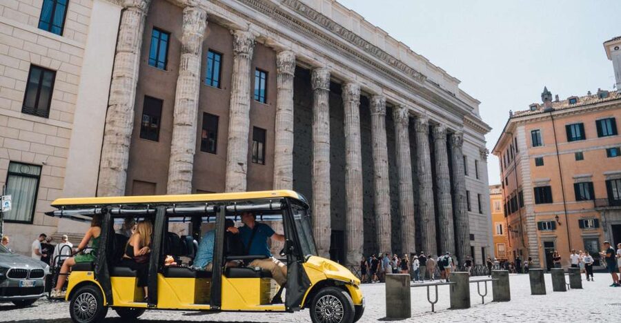 Rome: City Highlights Golf Cart Tour with Local Guide - Piazza Navona Finish: Four Rivers Fountain and Easy Next Steps