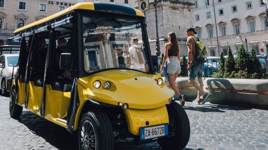 Rome: City Highlights Golf Cart Tour with Local Guide - Colosseum Stop: Stories From the Outside