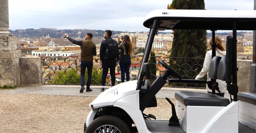Rome: City Highlights Golf Cart Tour - Villa Borghese Park: the calm start that makes the rest easier