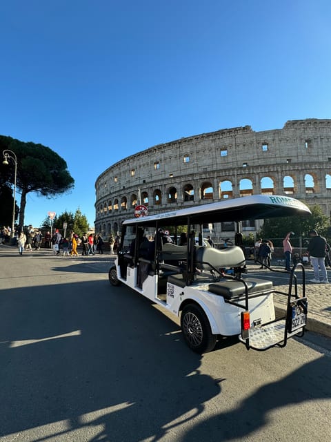 Rome: City Highlights Private Golf Cart Tour - Private Rome Golf Cart, 3 Hours, and a Route You Can Actually Shape