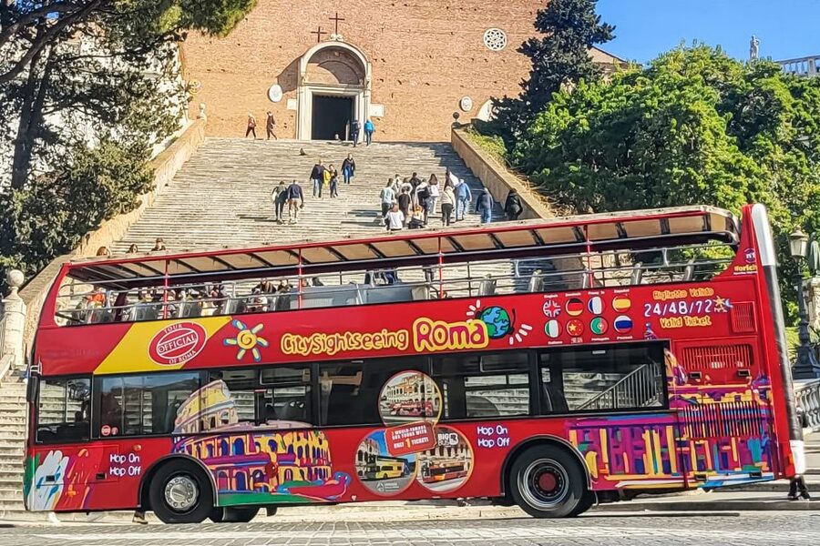 Rome: City Sightseeing Hop-on Hop-off Bus with Audioguide - Jubilee Line inclusion: how it adds value beyond sightseeing