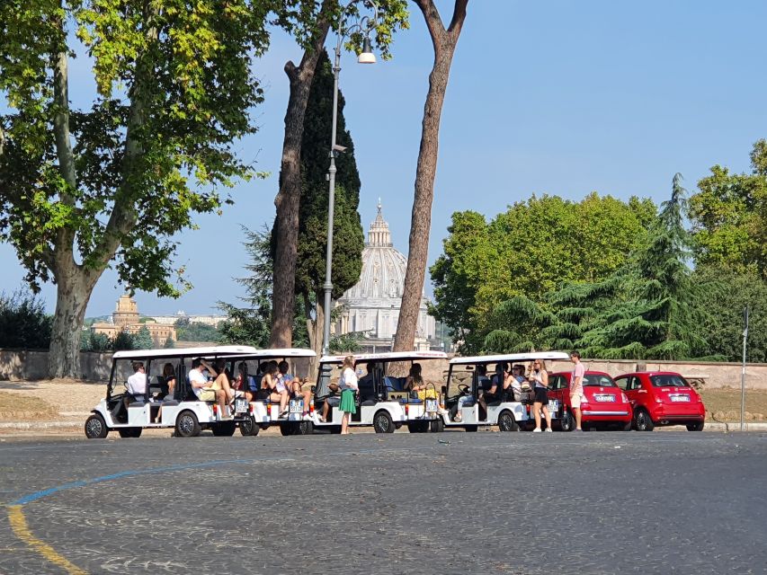 Rome: City Tour by Golf Cart with Gelato - From Augustus to Victor Emanuel, the “power points” of Rome
