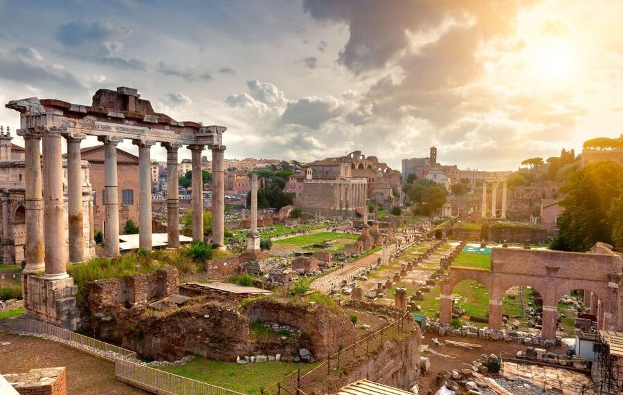 Rome: Colosseum and Ancient Rome Guided Walking Tour - The Roman Forum: power in the open air