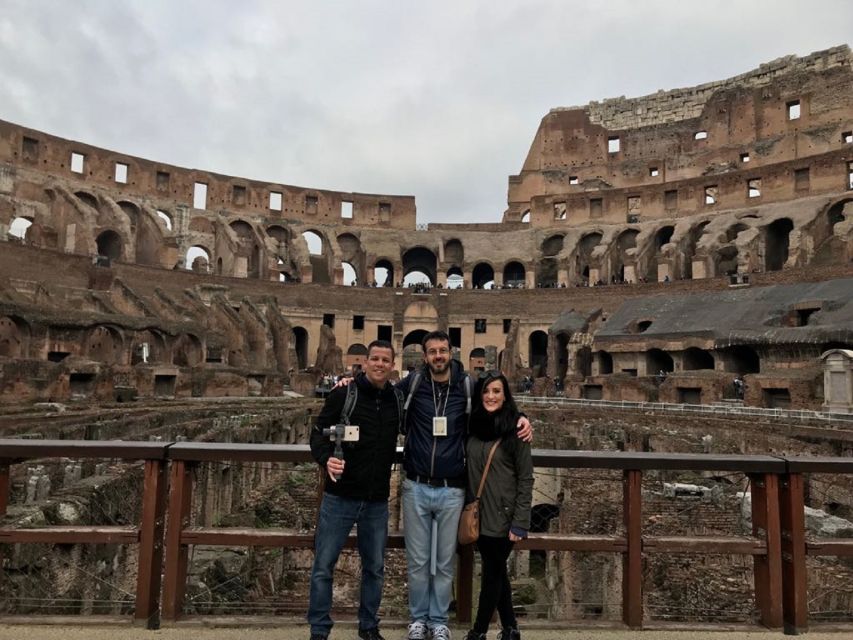 Rome: Colosseum Arena Floor, Roman Forum & Palatine Tour - First and second tiers inside the Flavian Amphitheatre