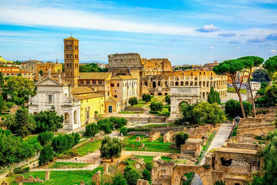 Rome: Colosseum Entry, Palatine Hill, Forum, with Audioguide - Timed Colosseum Entry, Then Go Your Own Pace