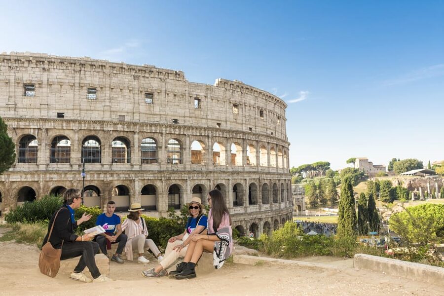 Rome: Colosseum Experience with Host and Audio Guide - Entering the Colosseum: skip the line, then expect security checks