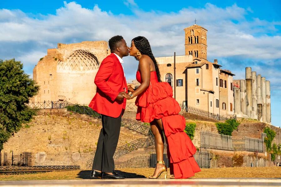 Rome: Colosseum Private Photoshoot - The cinematic video reel included