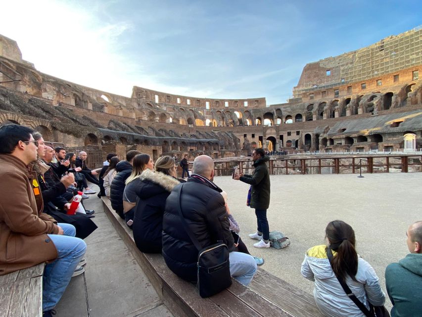 Rome: Colosseum, Roman Forum, and Palatine Hill Ancient Tour - Headphones and live guide delivery, what the “multi-language” actually means
