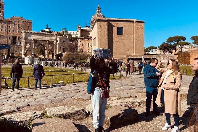 Rome: Colosseum with Arena, Roman Forum and Palatine Guided Tour - Walking, timing, and how to not stress your feet