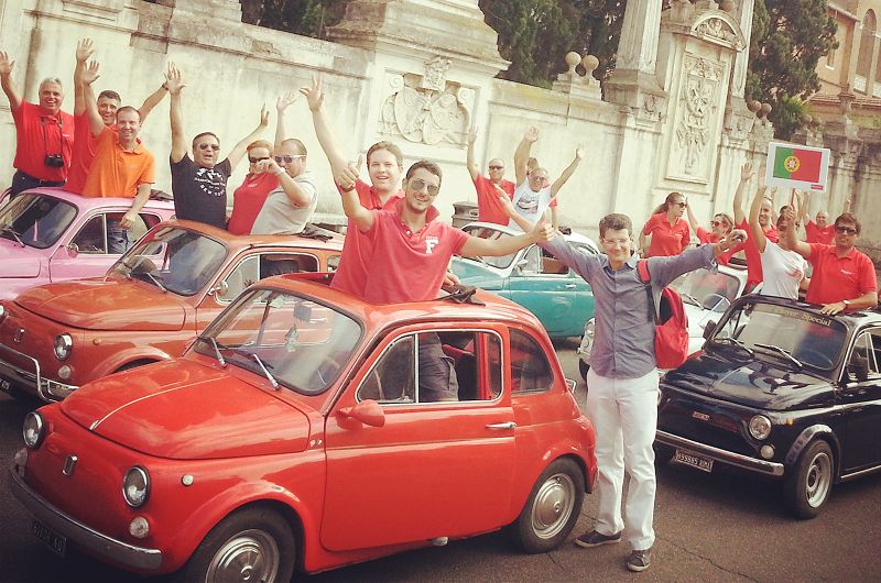 Rome Driving Tour By Vintage Fiat 500 - Starting meters from the Colosseum, and why that matters