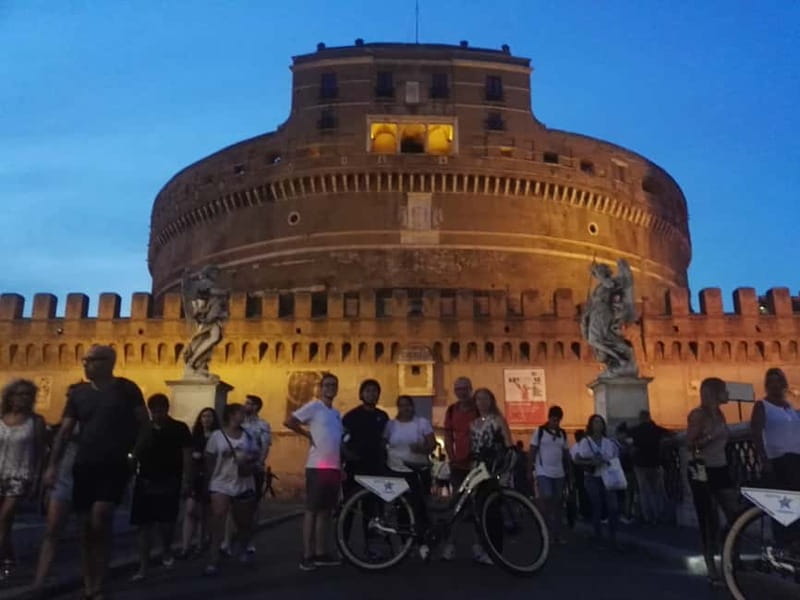 Rome: E-Bike Sunset Tour with Pizza Option - Safety and comfort: how the ride stays manageable