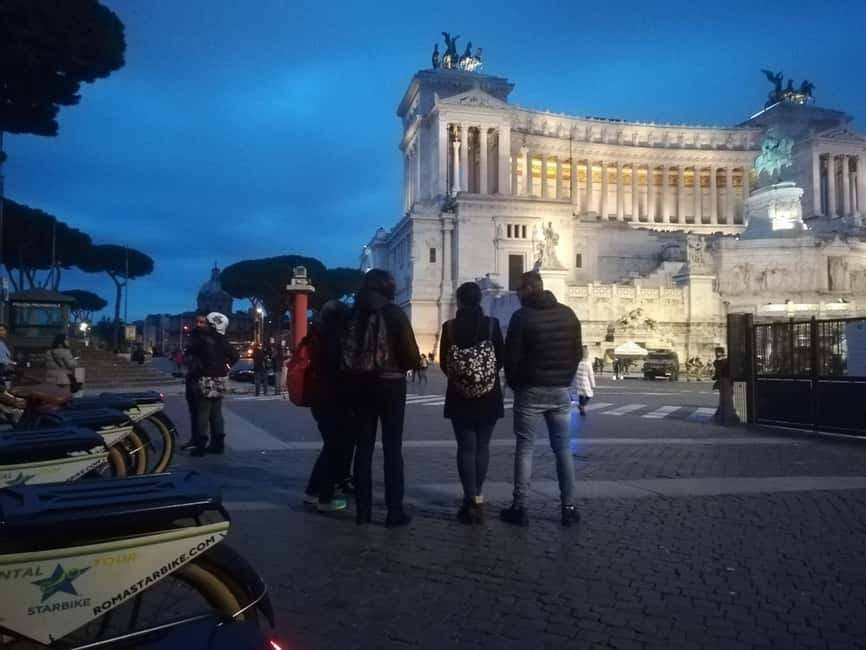 Rome: E-Bike Sunset Tour with Pizza Option - Price and value: what you are really paying for