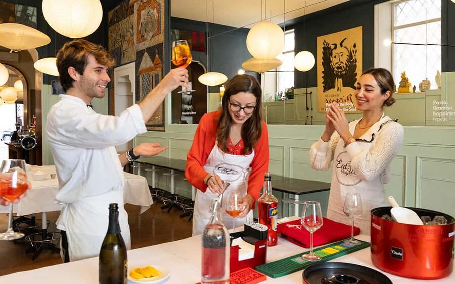 Rome: Enjoy Spritz and Pasta Making in Piazza Navona - Spritz Cocktail Class: What You Learn Beyond the Name