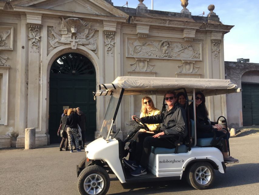 Rome: Evening Golf Cart Tour with Aperitivo - Janiculum Hill Panoramas and the Ending Momentum