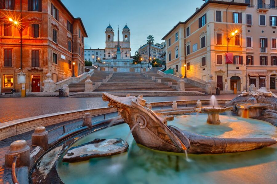 Rome: Evening Golf Cart Tour with Aperitivo - Aventine Hill, Palatine Area Vibes, and Medieval Street Energy