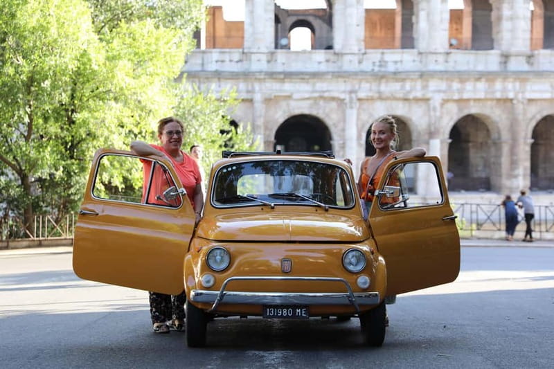 Rome: Fiat 500 Vintage City and Photo Tour - Who should book this Fiat 500 photo tour
