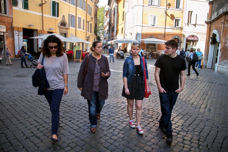 Rome: Food & Wine Tour of Campo de Fiori, Ghetto, Trastevere - How this Rome food walk strings three neighborhoods together